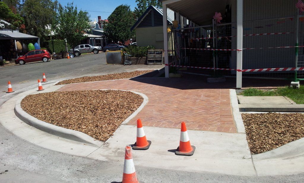 Pedestrian Blister | Berry, NSW | CKB Civil Pty Ltd