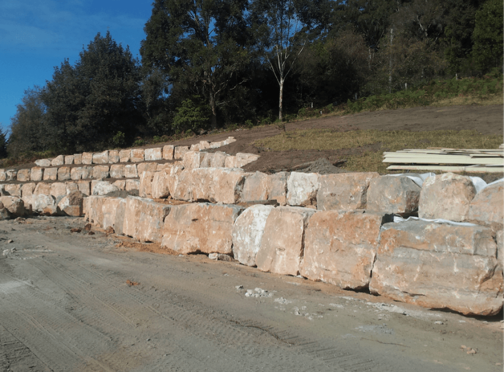 Sandstone Rock Wall | Berry, NSW | CKB Civil Pty Ltd