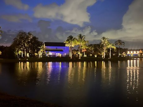 Outdoor lighting installation, landscape lighting in Boynton Beach, Florida