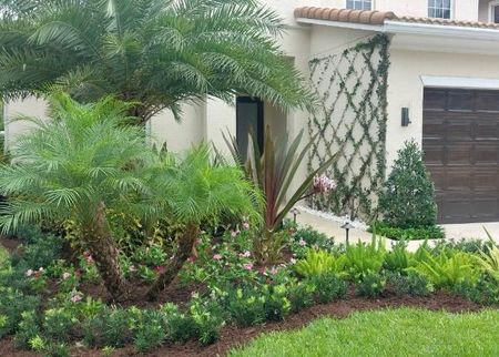 Property management plus landscape install in Boynton Beach, Florida.