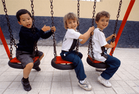 Children playing