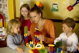 Children being taught
