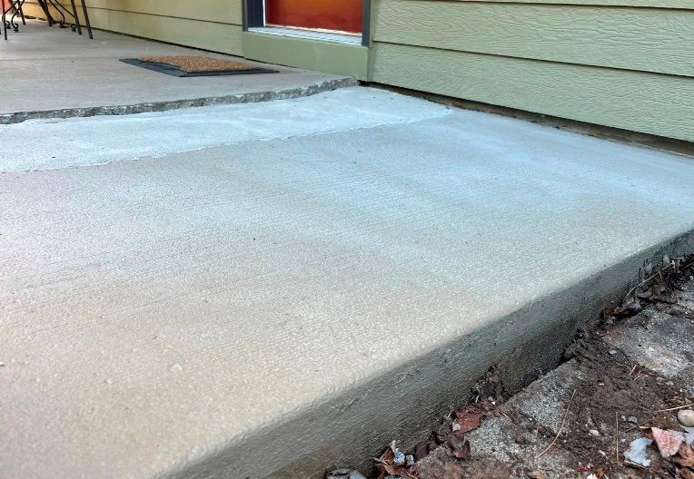 Mudjacking Front Porch -Keystone Mudjacking in - Camus, OR