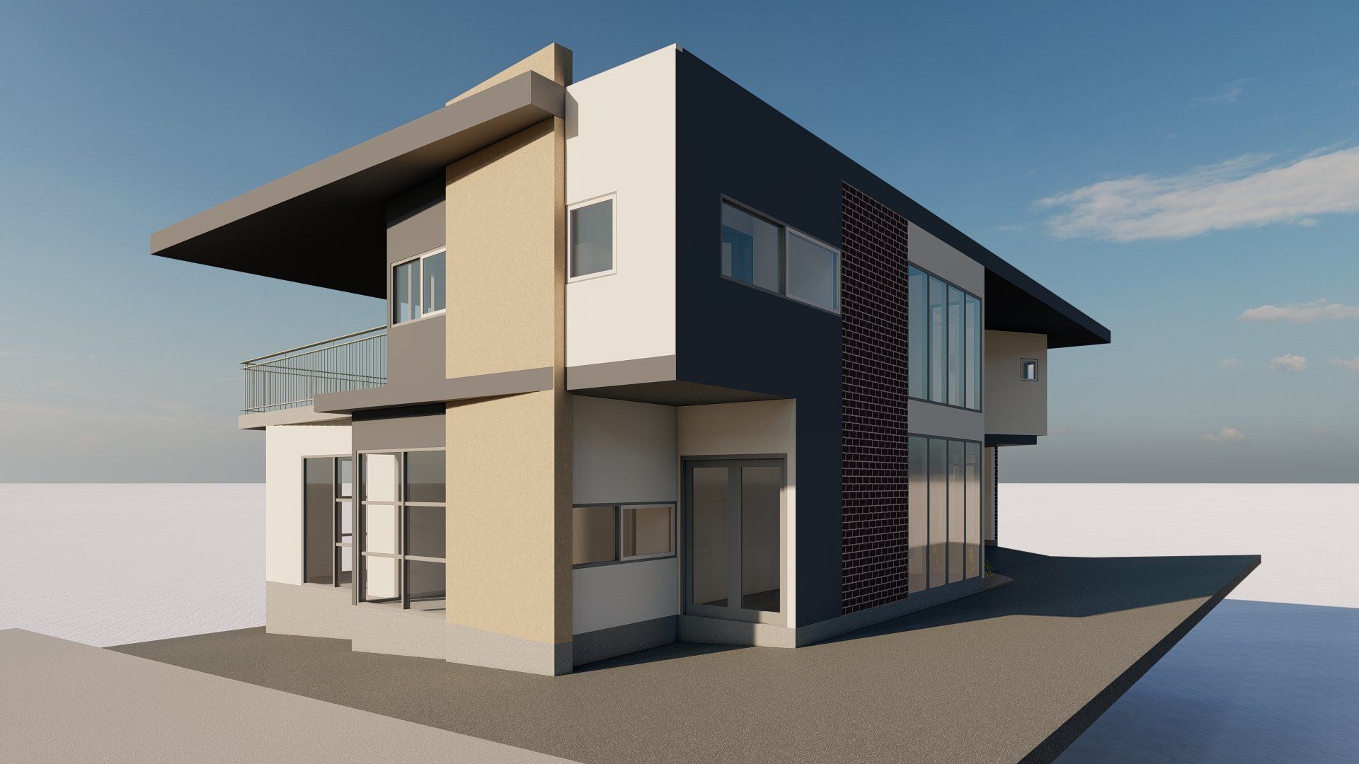 George St render from front