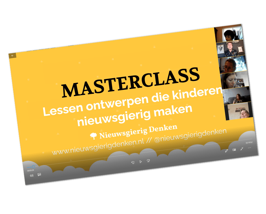 Opname Masterclass Nieuwsgierig Denken