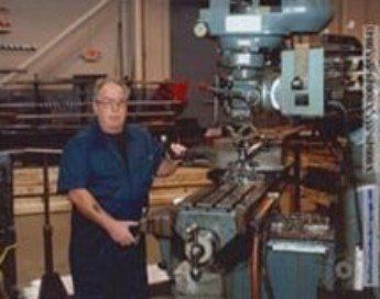 Worker Sawing a Propeller — Propeller Manufacturing in Clinton Township, MI