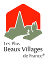 Logo: Red and green icon with a road and building silhouette, text 