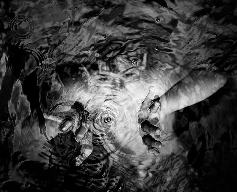 Image of Drowning in my Thoughts, not the Sea