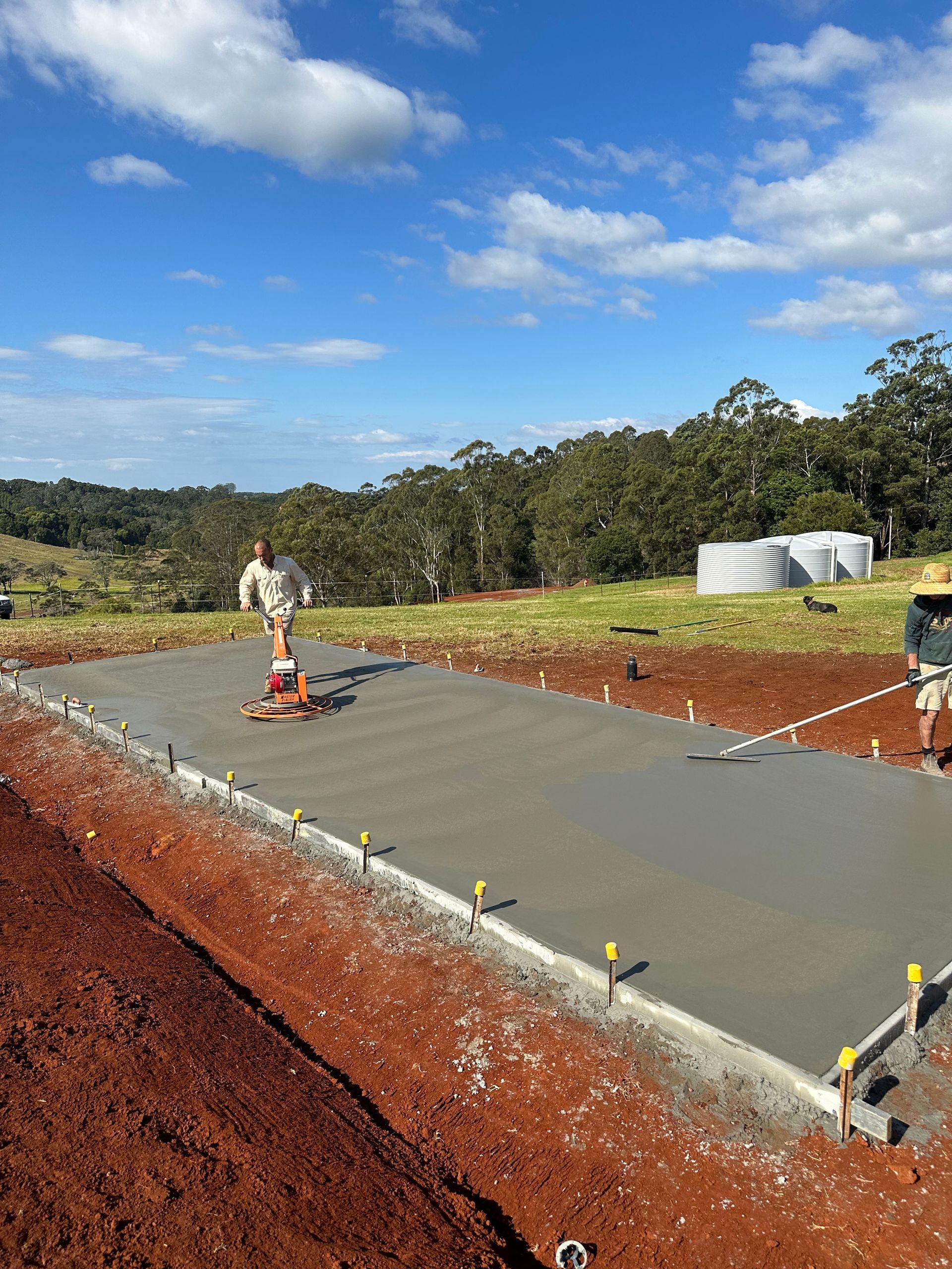 Residential Shed Slab — Concreter in Lennox Head NSW