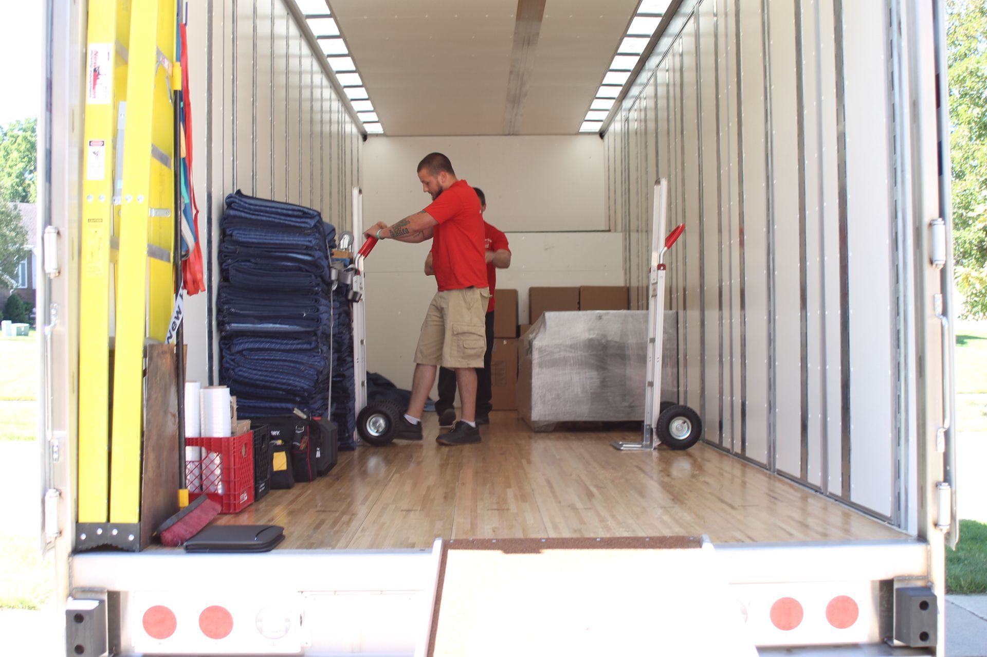Couple in New Apartment — Detroit, MI — All Around Moving
