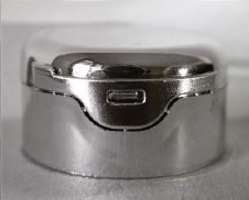 capsula metallizzata per tubetto in polietilene