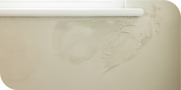 An attic with aluminum foil covering the ceiling