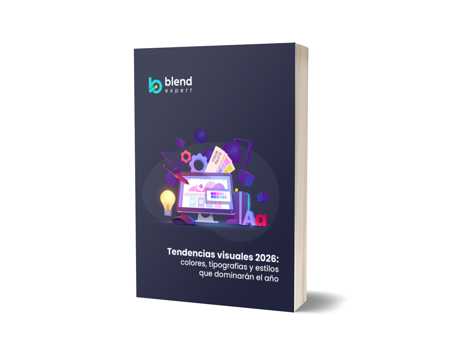 Tendencias visuales 2026: colores, tipografías y estilos que dominarán el año
