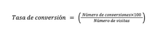 Tasa de conversión