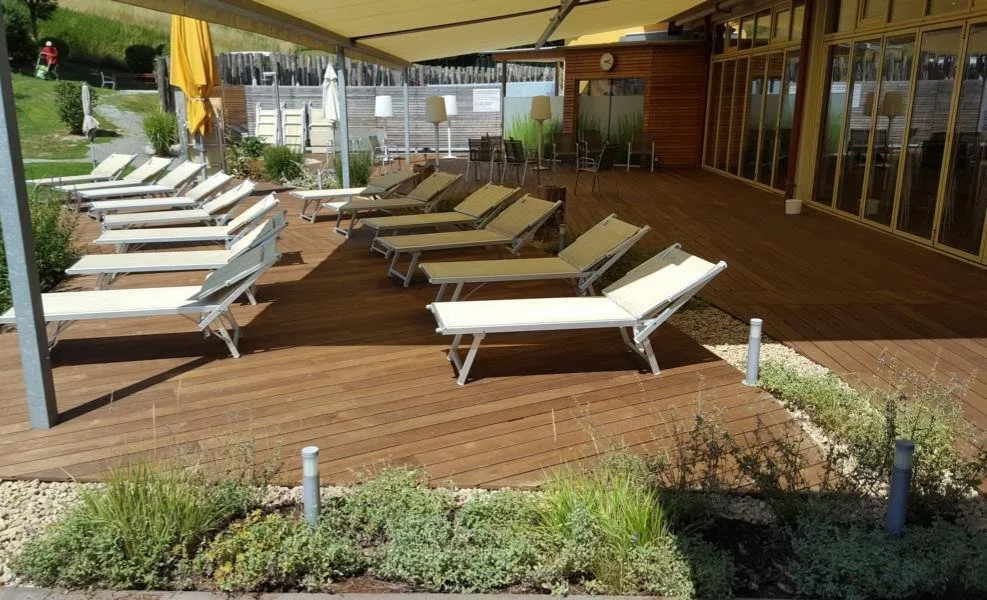Terrasse Liegestühle
