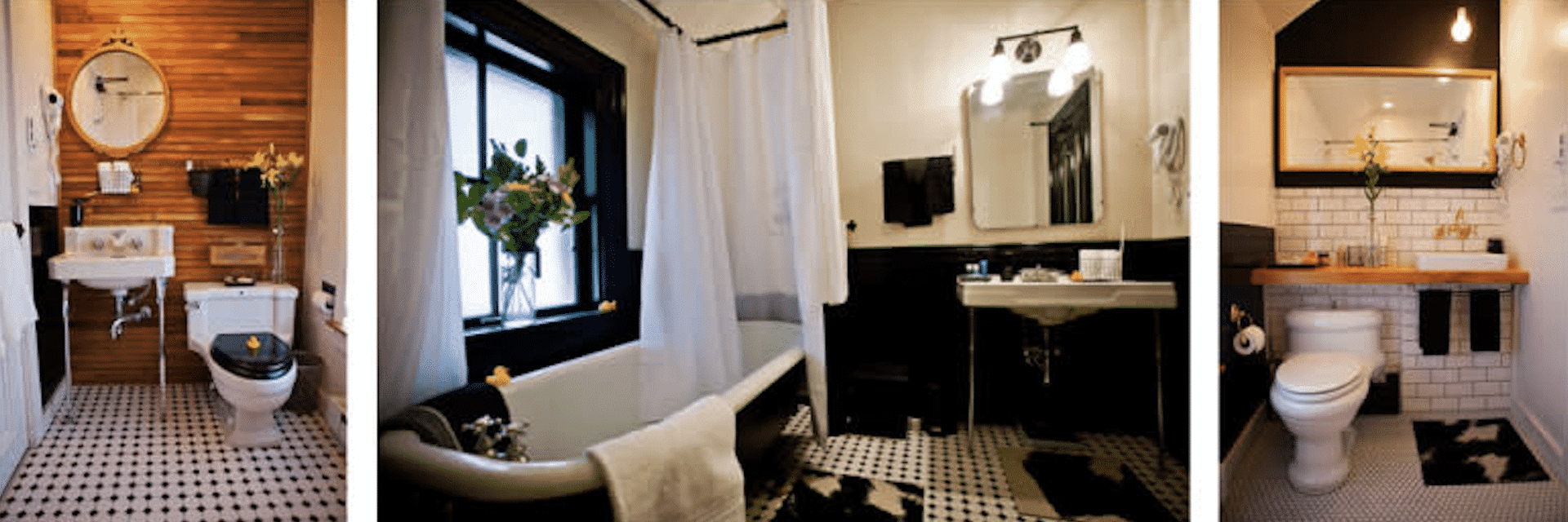 A bathroom with a sink , toilet , and bathtub.