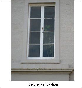 Replacement or renovation - Edinburgh - Heritage Windows - Before renovation