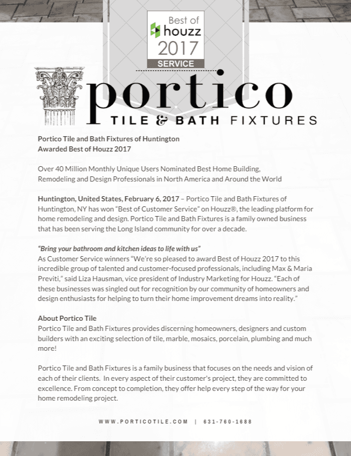 Portico Tile & Bath Fixtures