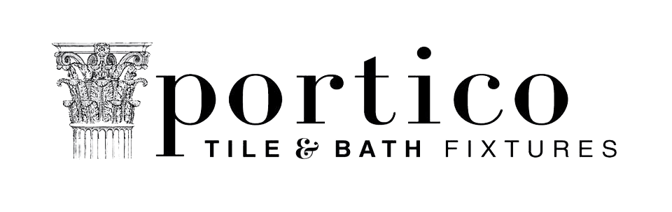 portico tile & bath fixtures logo