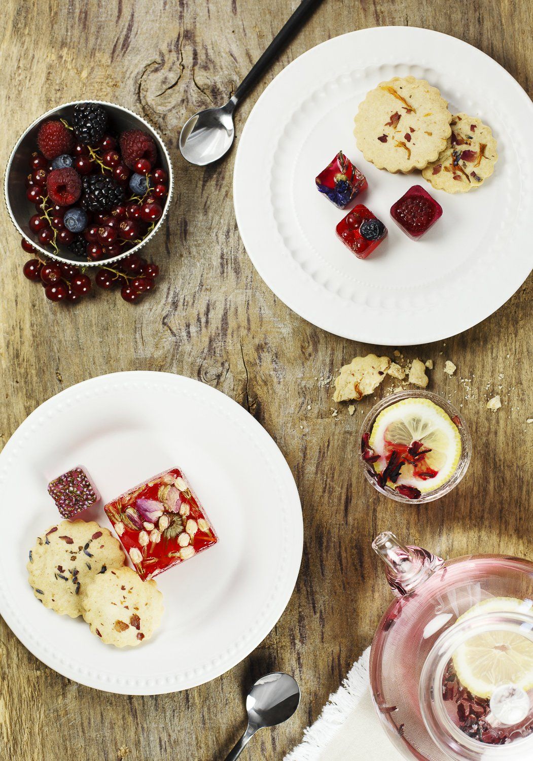 Aspics de fruits jelly Aurélie Briday