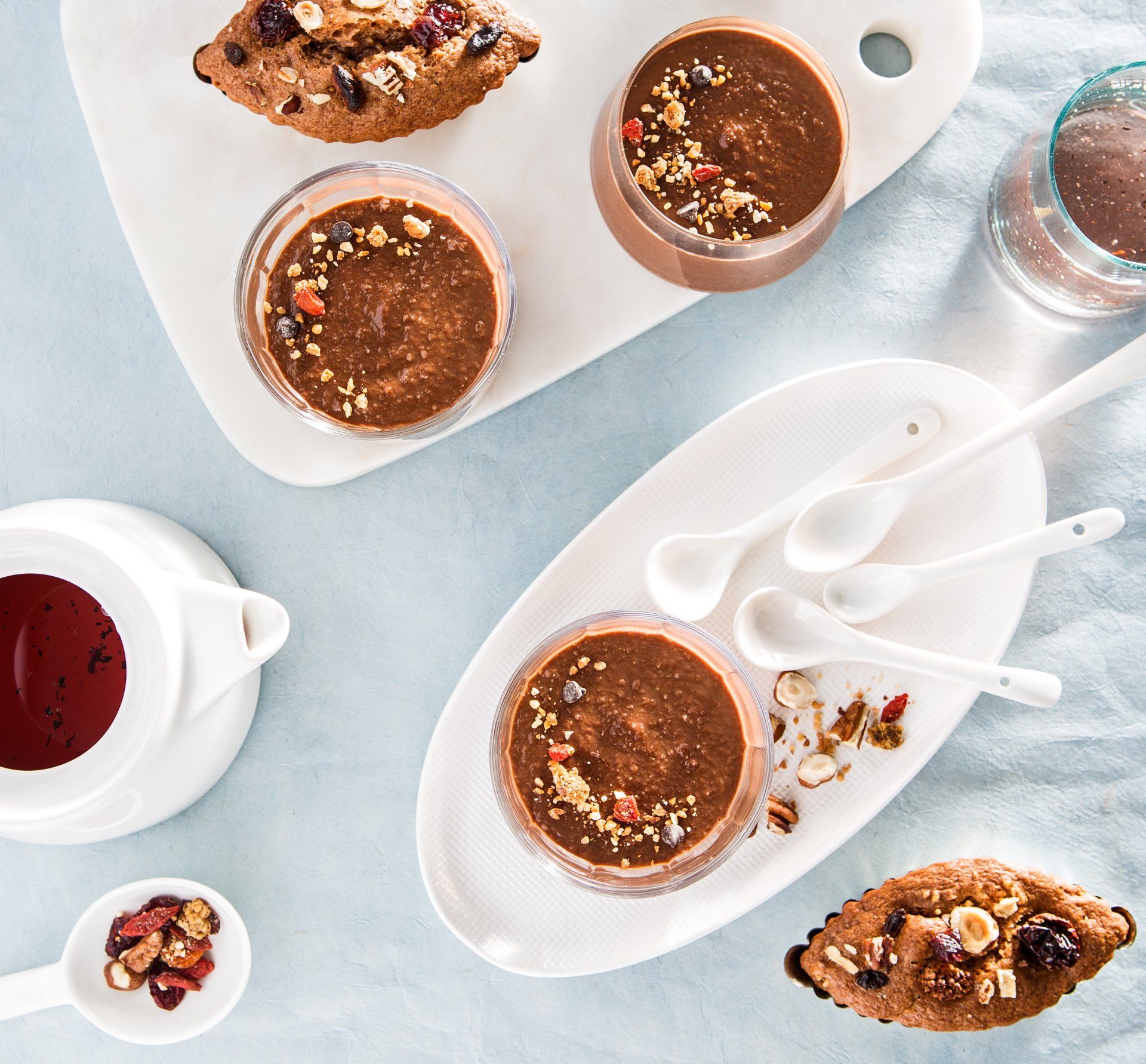 Crémeux cacao à la semoule Cookéo moulinex Aurélie Briday