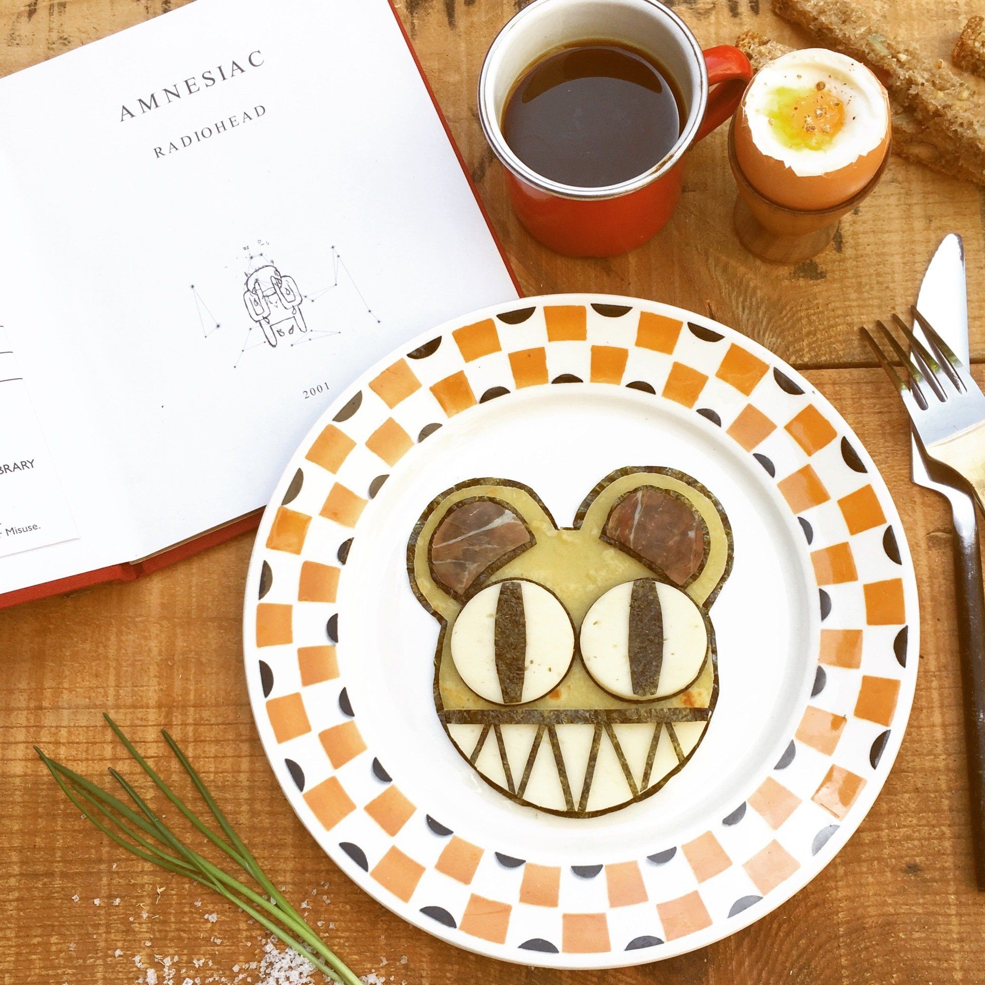 Food Art Radiohead Aurélie Briday