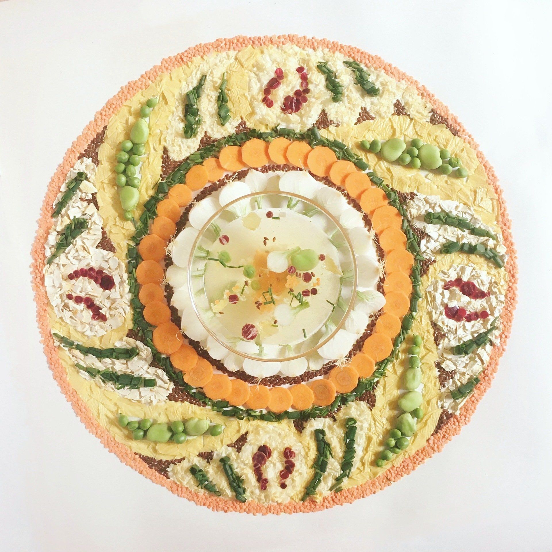 ©Aurélie Briday 2018 Mandamiam Edible Mandala