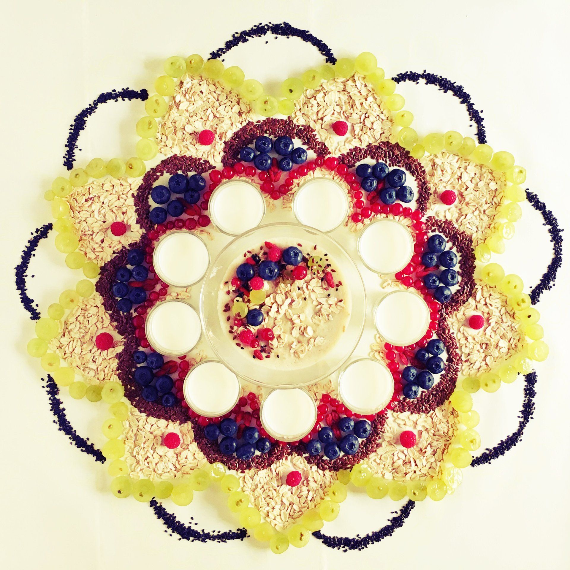 Mandala de porridge ©Aurélie Briday 2018