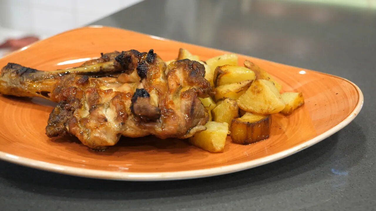 Carne arrosto con patate