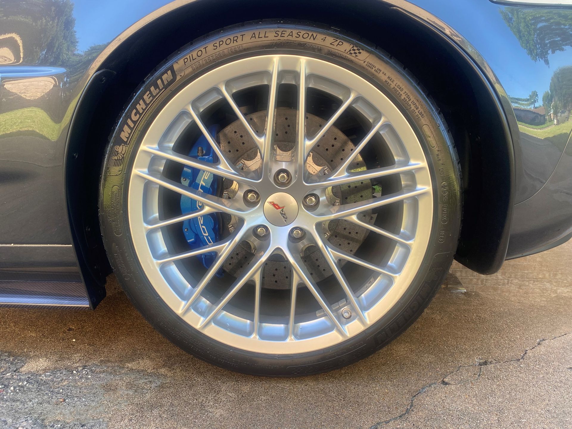 Wheel of Sports Car — Baytown, TX — Square Inch Detailing LLC