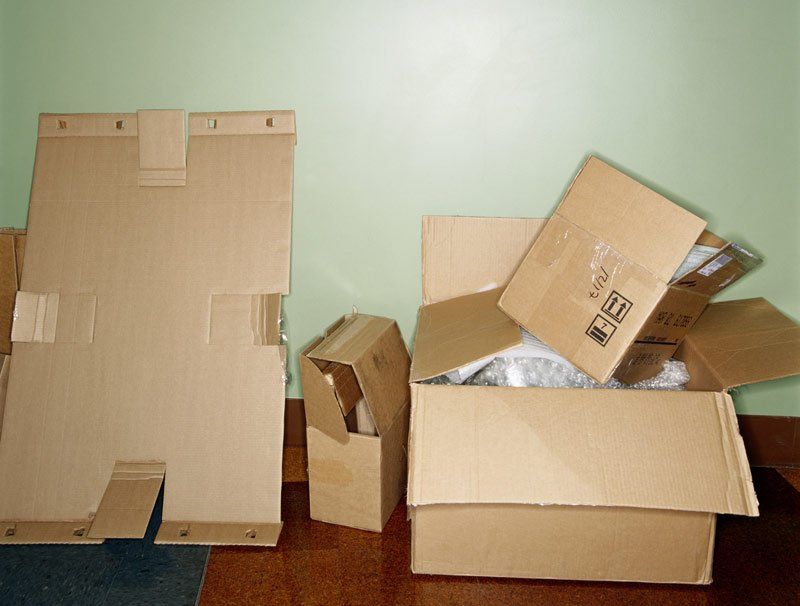 labeled boxes