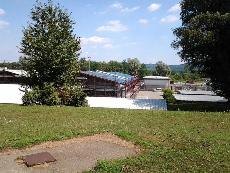 lavori su tetto per rimozione eternit