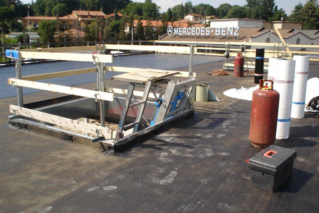 preparazione tetto per impermeabilizzazione