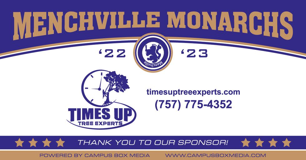 Menchville monarchs logo Menchville monarchs logo