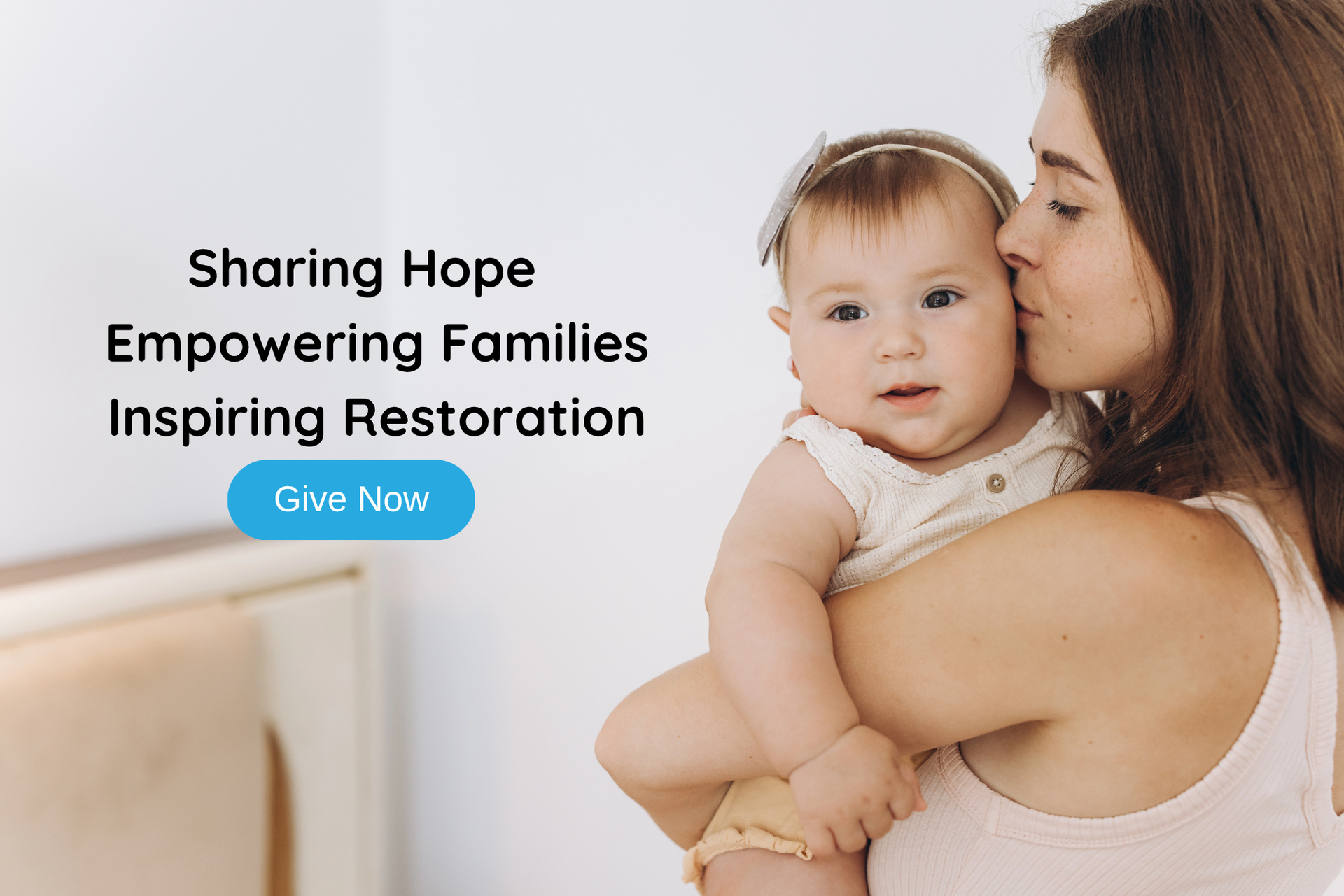 Open Arms Pregnancy Clinic home page banner