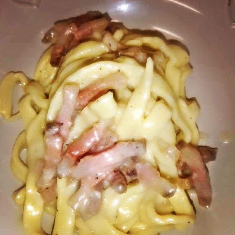 fettuccine all'amatriciana