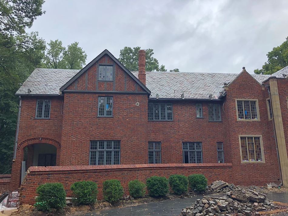 Exterior of home after wash