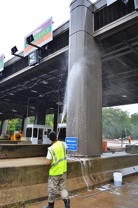 Commercial Cleaning: commercial pressure washing for highway bridges in Richmond VA