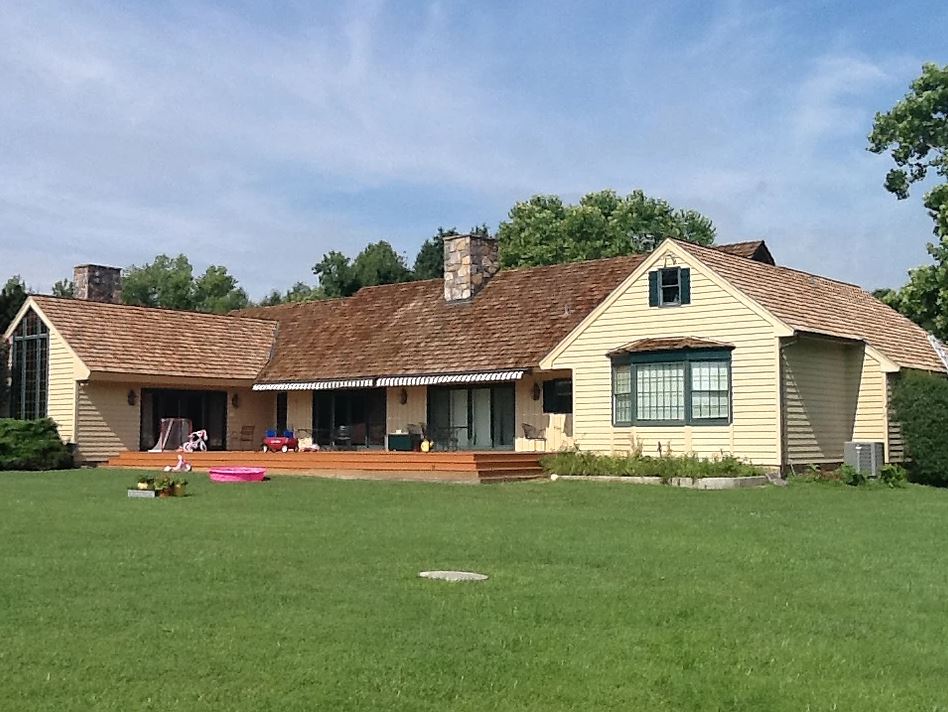 House after roof restoration