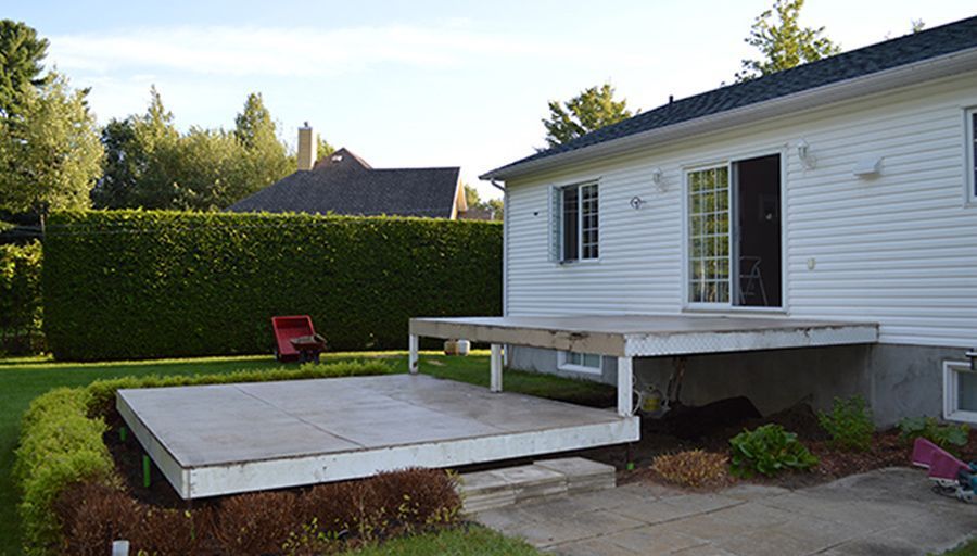 Patio en bois