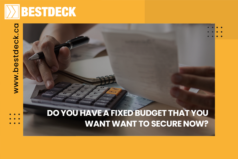 A woman using a calculator a paper and a pen to create a budget.