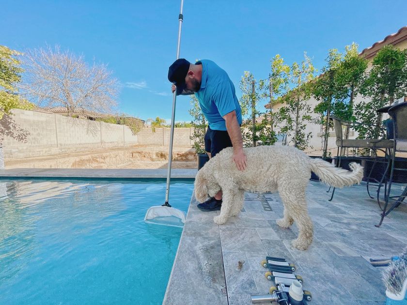 pool cleaning service