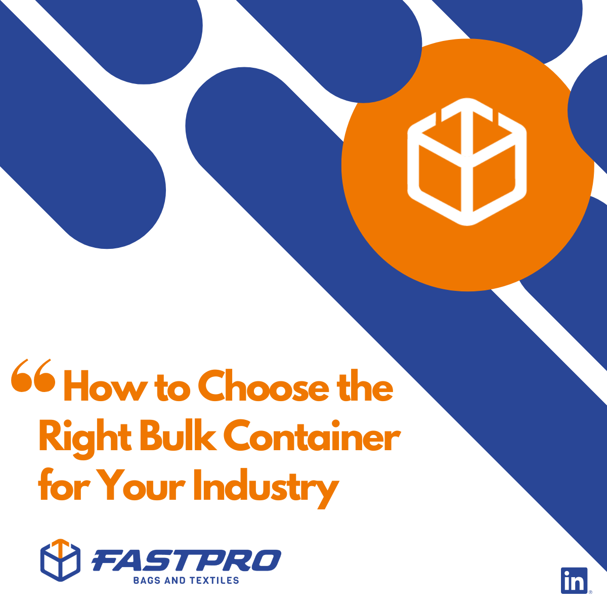 Blog: How to Choose the Right Bulk Container for Your Industry