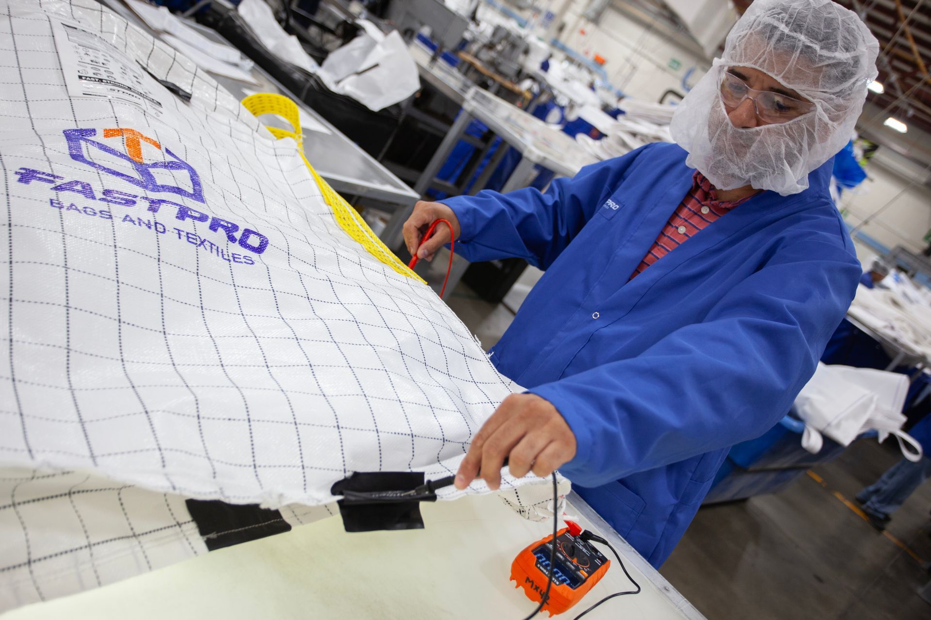 Our conductive fabric and webbing comply with IEC standards and verified in house