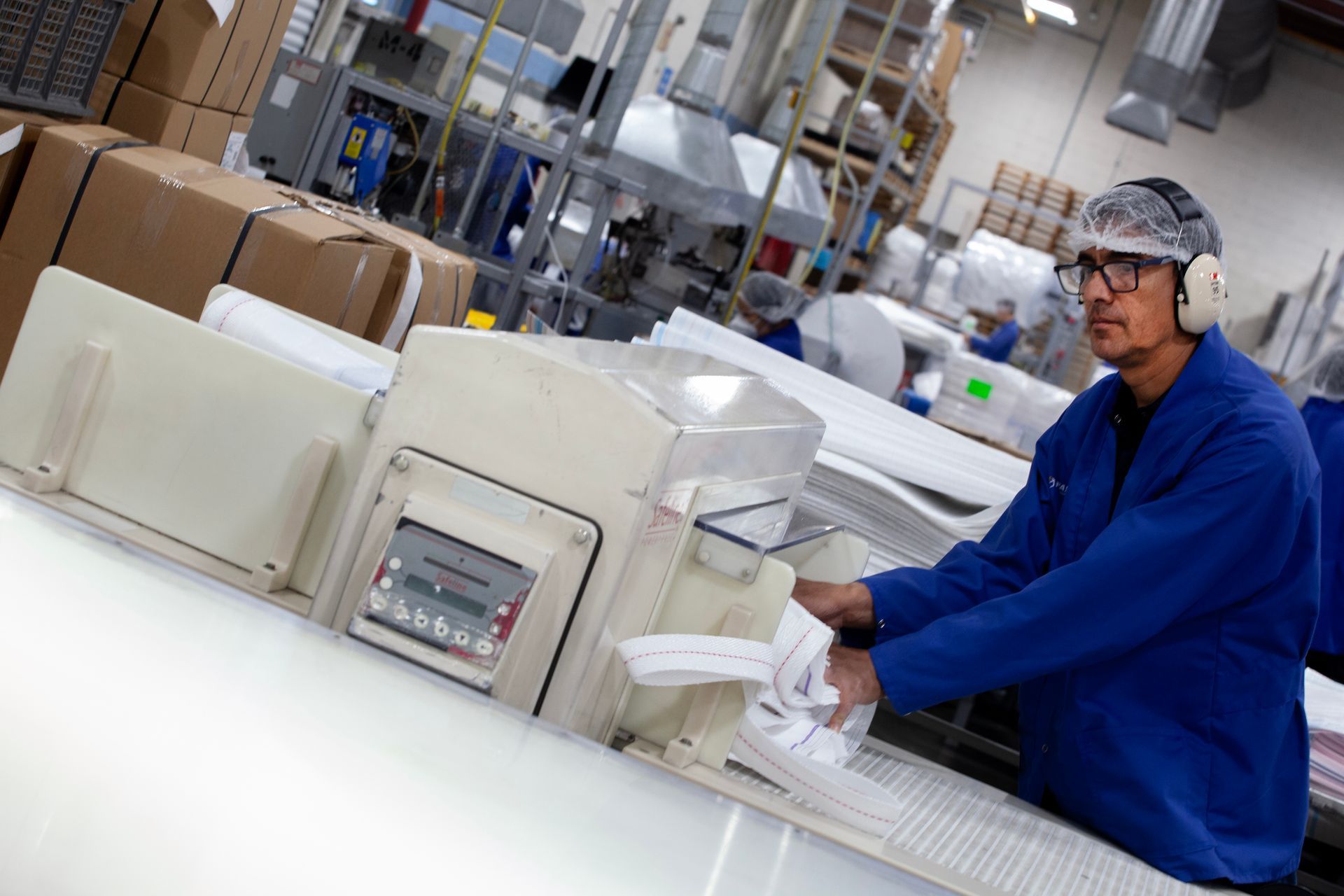 If you require, we can support you with scanning and the documentation per item passed through the metal detector