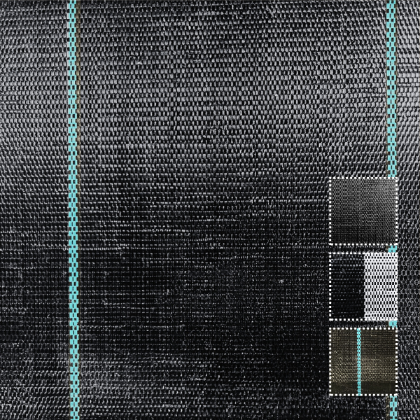 Woven geotextile applied for soil stabilization, drainage, and erosion control