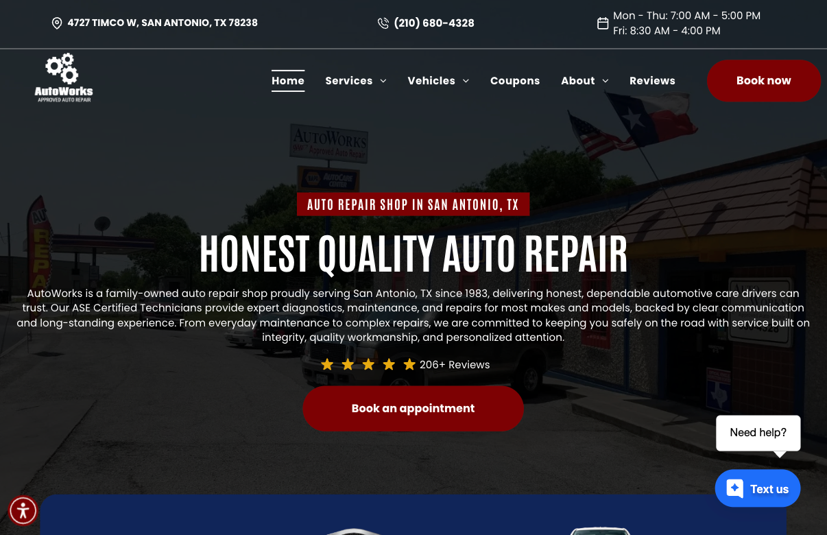 Auto Repair in San Antonio, TX | AutoWorks