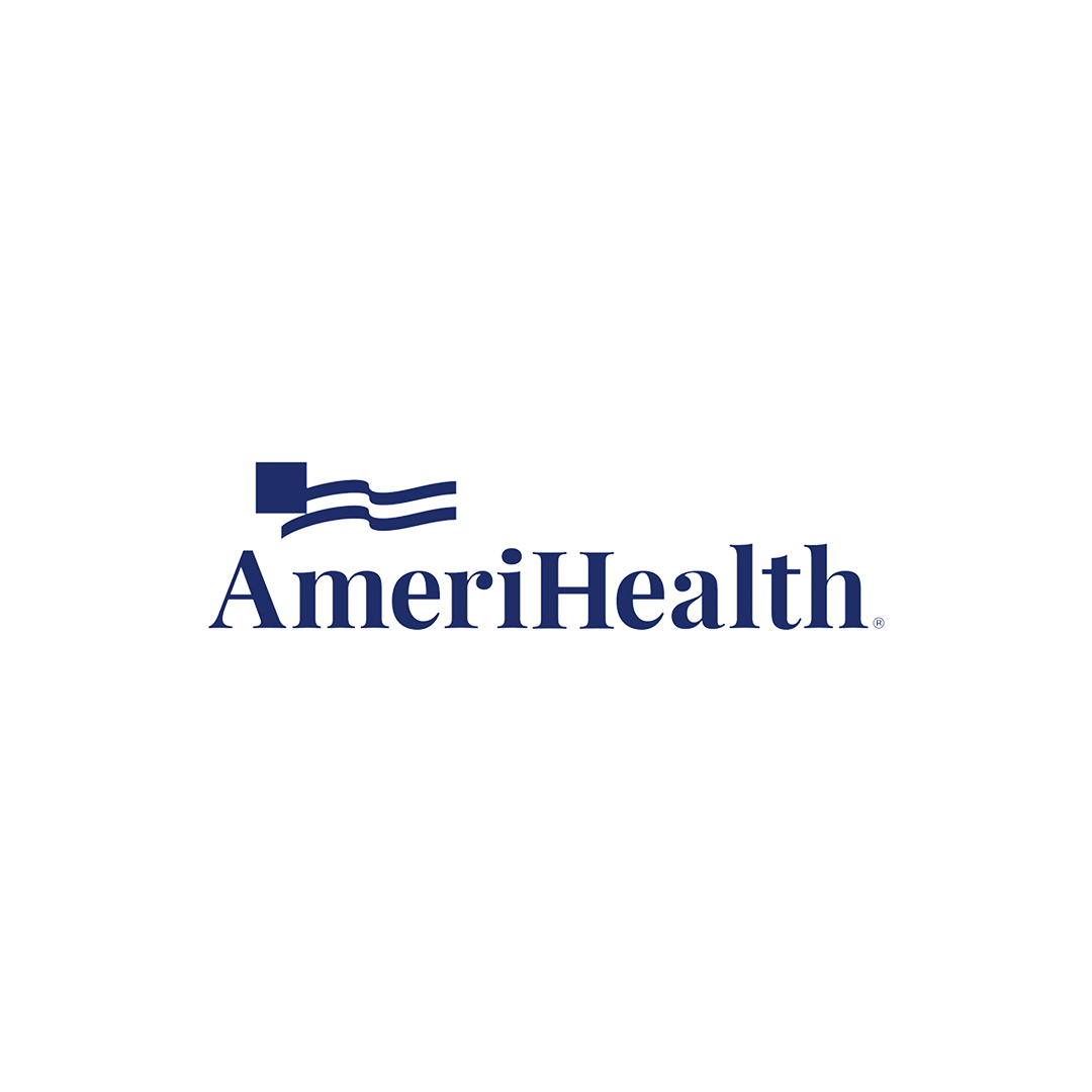 The logo for amerihealth insurance coverage for ABA therapy