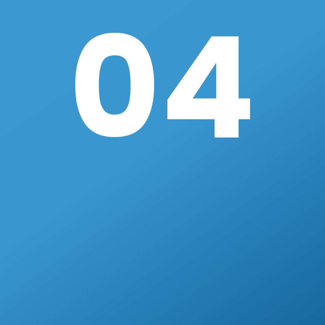 A blue background with the number 04 on it