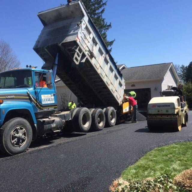 Paving vehicle — paving contractors in Butler, PA